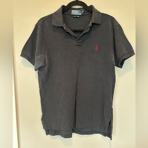 Ralph Lauren Custom Fit Polo - Black
